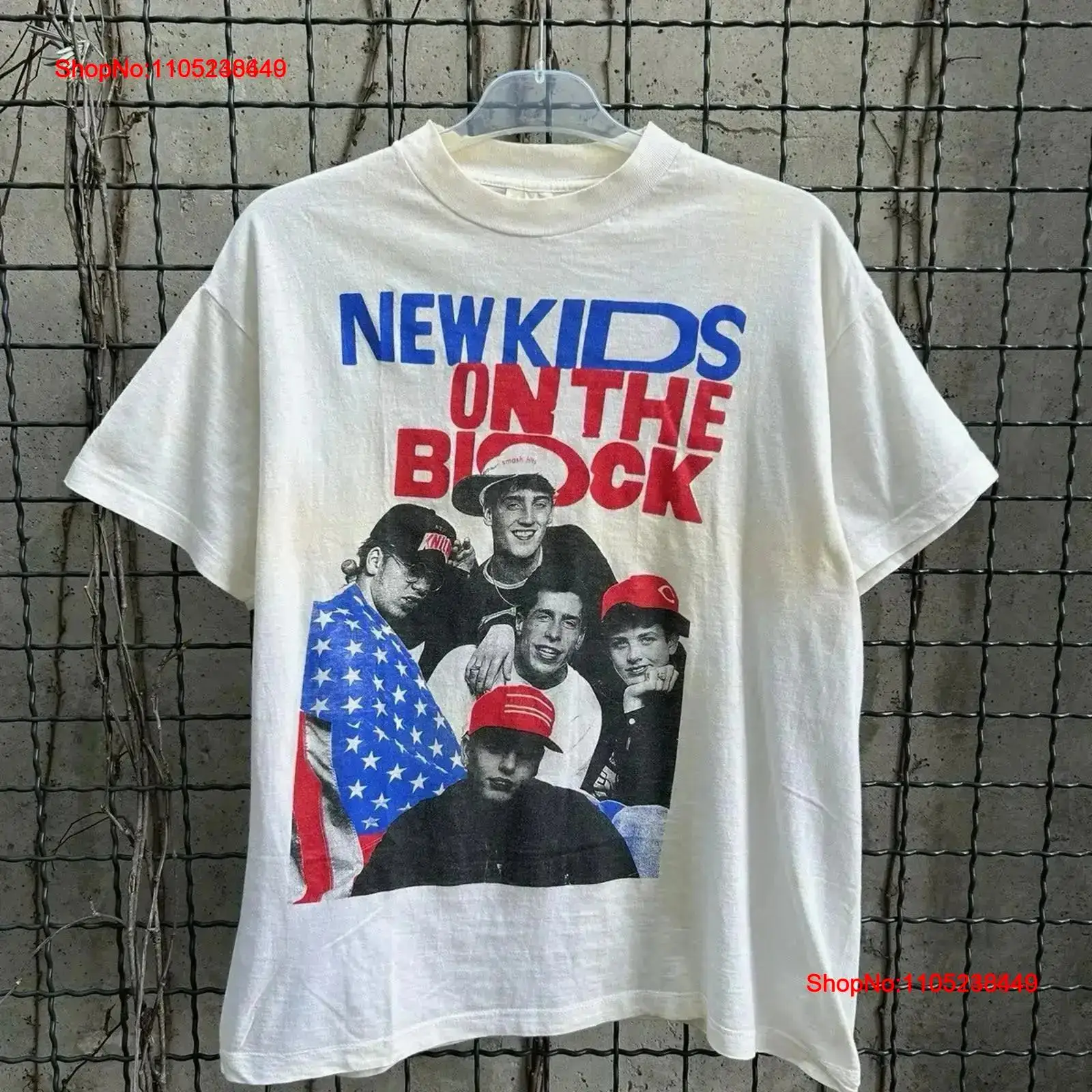Vintage Fashion Jersey - Vintage 80s New Kids on the
