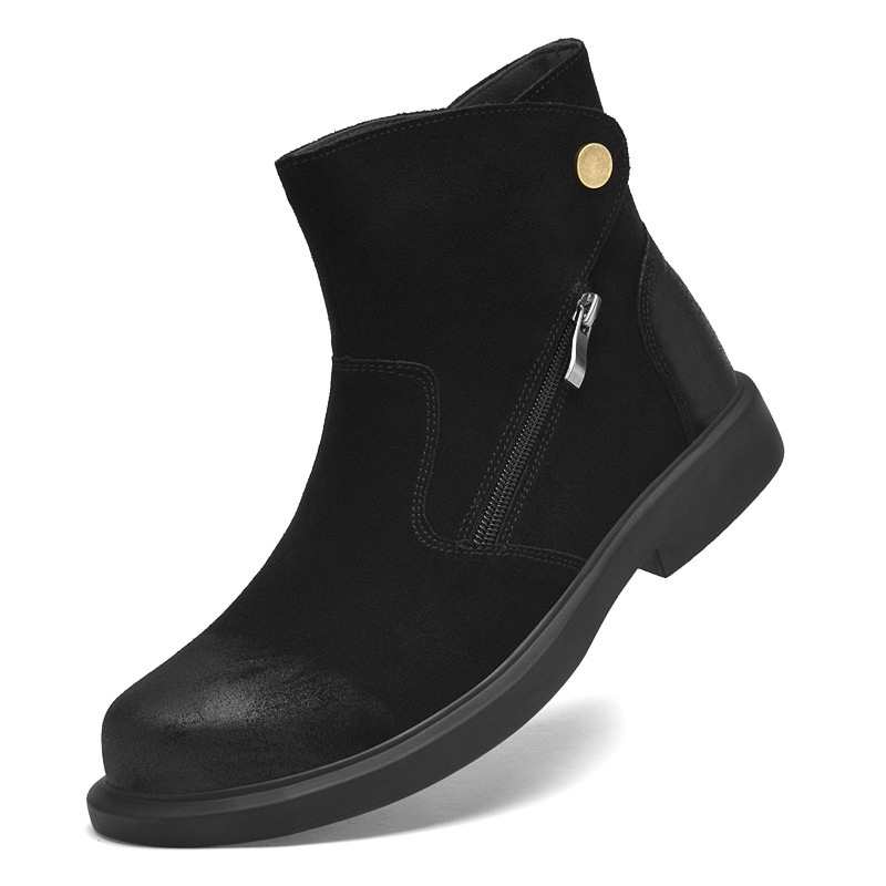 Vintage Cow Suede Mens Chelsea - Vintage Outdoor Fashion recension och pris