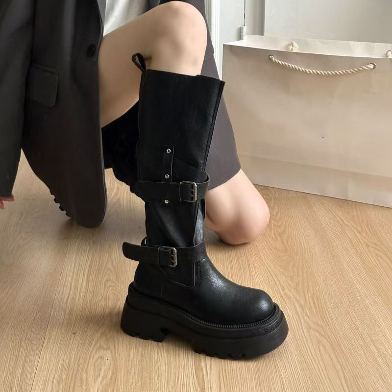 2026 New Vintage Thick Bottom  - Vintage Fashion Online recension och pris