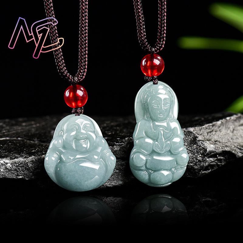 Myanmar Jadeite Guanyin Buddha - Vintage Fashion Enthusiasts recension och pris