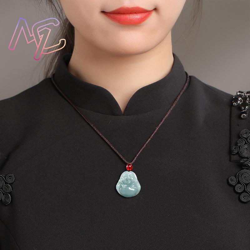 Myanmar Jadeite Guanyin Buddha - Vintage Fashion Enthusiasts recension och pris