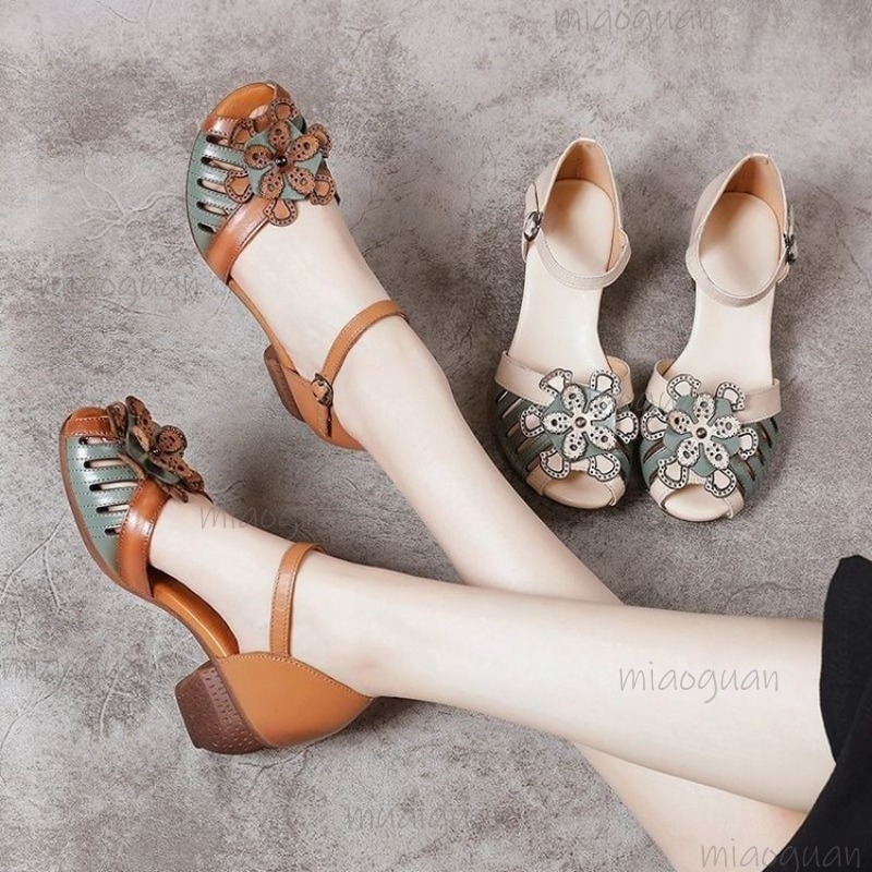 Women's Vintage Peep Toe Gladi - Vintage Outdoor Fashion recension och pris