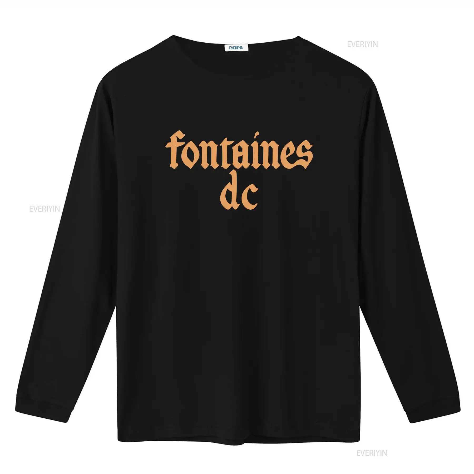 Fontaines D C 'Gothic Logo' Bl - Vintage Fashion Jersey recension och pris