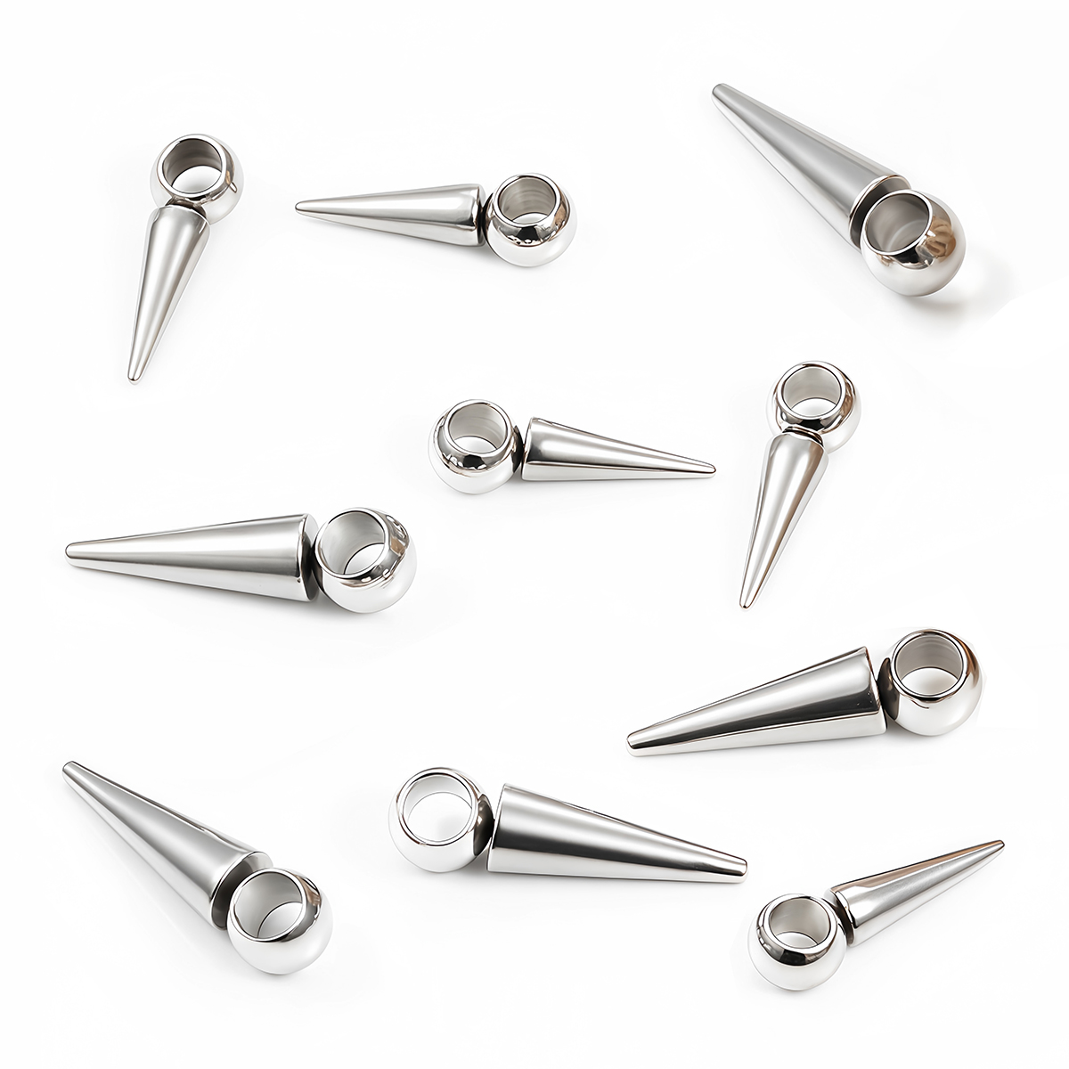 10pcs Retro Cone Charms Pendan - Vintage Fashion Enthusiasts recension och pris