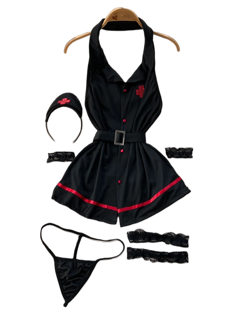 Erotic Fashion Sexy Halter Lin - Vintage Fashion Dresses recension och pris