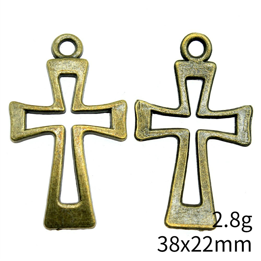 3pcs 38x22mm 2 Colors Antique  - Vintage Fashion Enthusiasts recension och pris