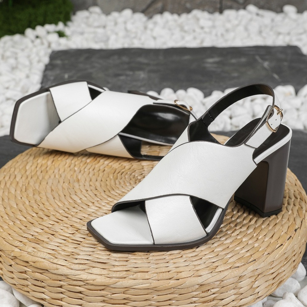 Women Sandals Vintage Square H - Vintage Fashion Dresses recension och pris