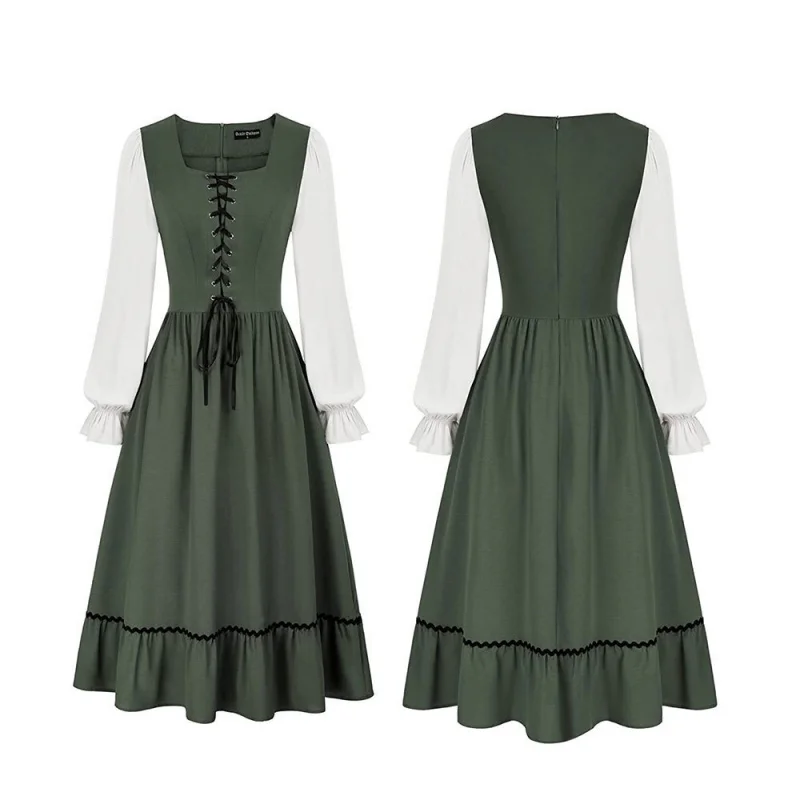 Women'S Vintage Court Medieval - Vintage Fashion Dresses recension och pris