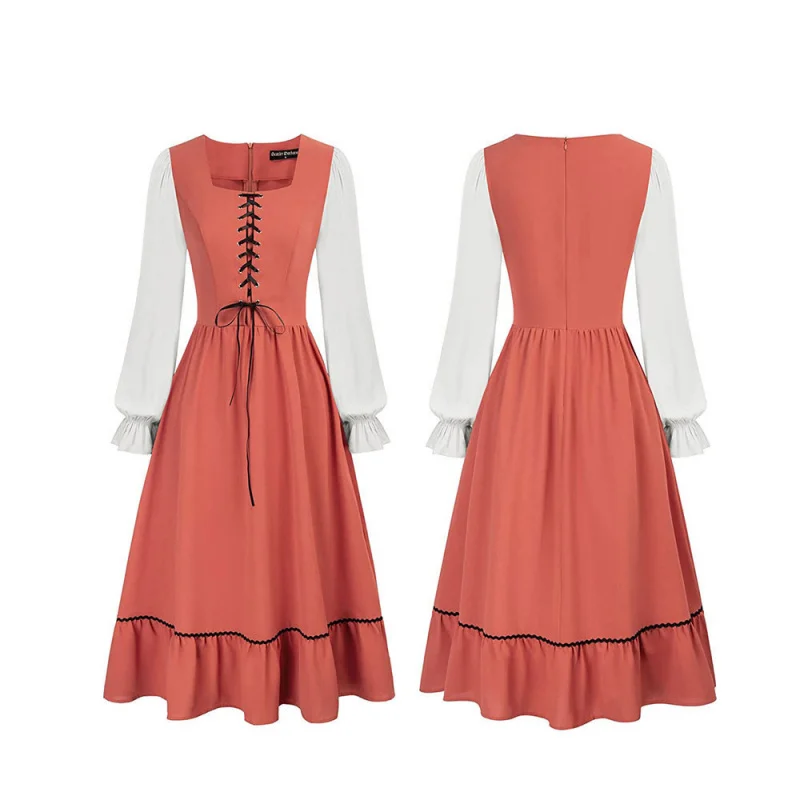 Women'S Vintage Court Medieval - Vintage Fashion Dresses recension och pris
