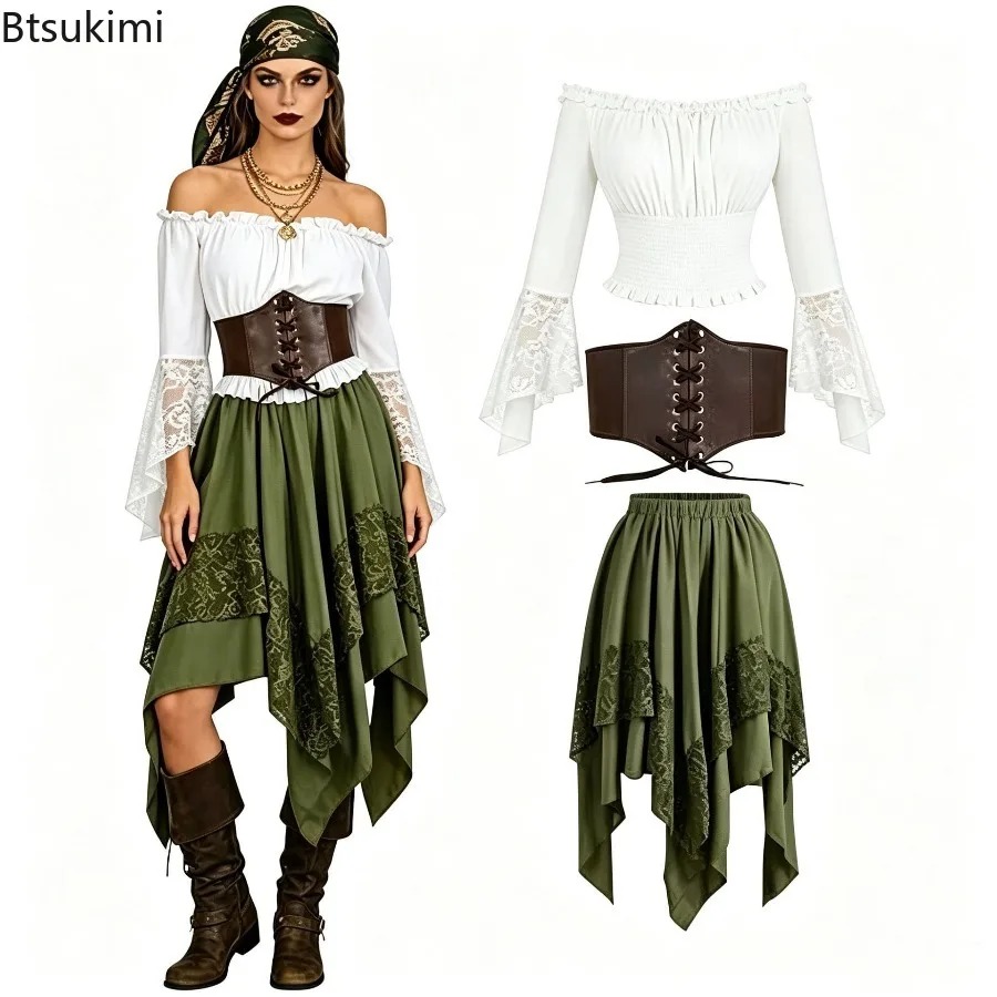 Halloween Renaissance Asymmetr - Vintage Fashion Dresses recension och pris