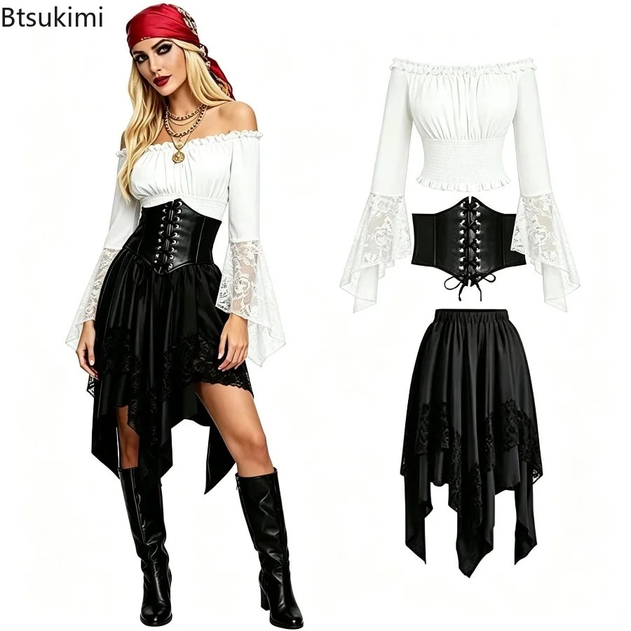 Halloween Renaissance Asymmetr - Vintage Fashion Dresses recension och pris