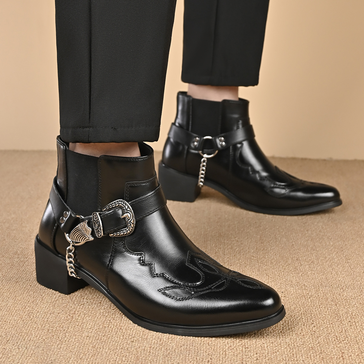 Fashion 2026 Men's Vintage Cow - Vintage Fashion Enthusiasts recension och pris