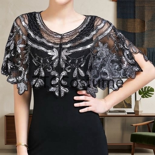 Vintage 1920s Flapper Dress wi - Vintage Fashion Dresses recension och pris