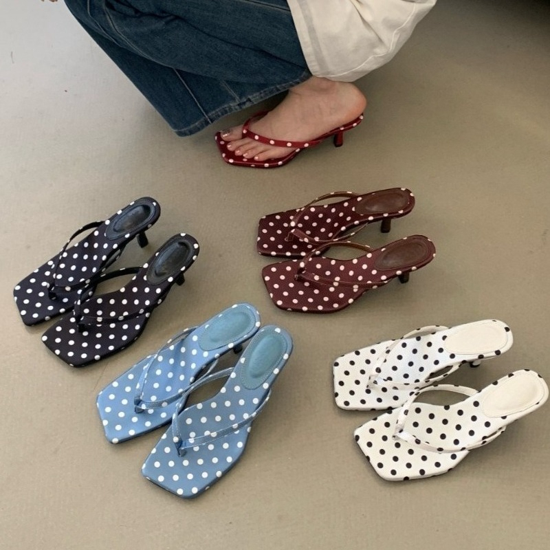Fashion Slip On Sandals Retro  - Vintage Fashion Dresses recension och pris